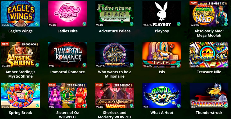 Слоты Microgaming