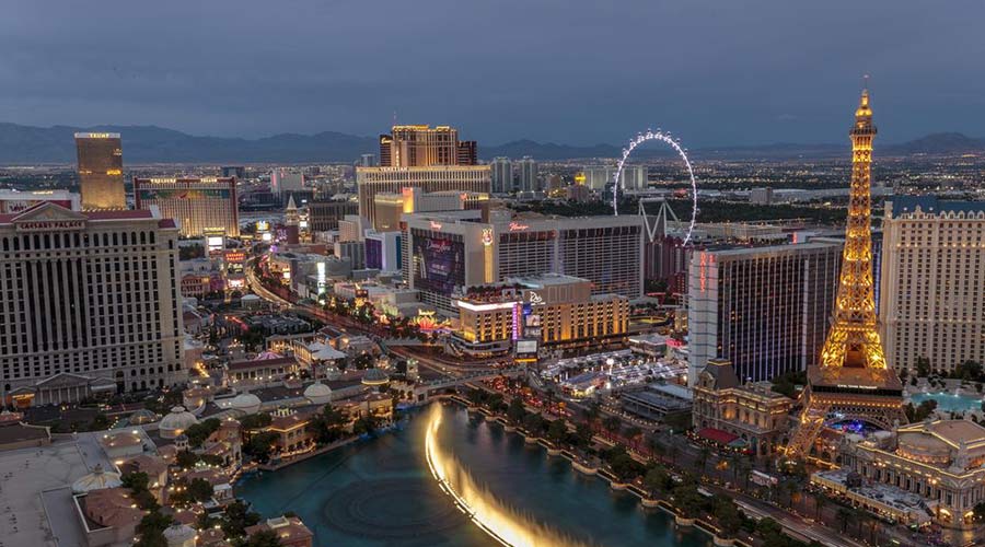 Вечерний Лас Вегас