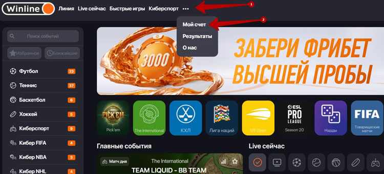Депозиты и выводы